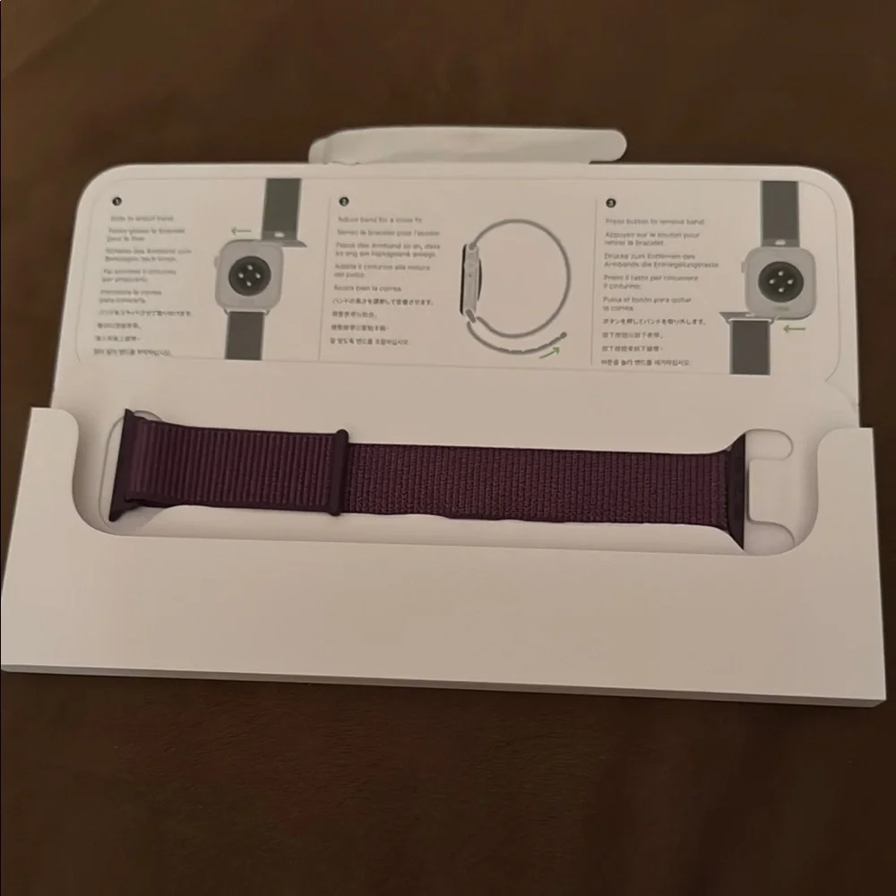 46mm Apple Smart Loop Watch Band -Plum